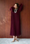 Stoned Pleated Dress 32-2659 - 5