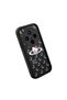 Vivo X300 Compatible Black Silicone Case Shockproof with Camera Protection Stylish Print - 3