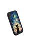 Samsung Galaxy A20/A30 Compatible Black Silicone Case Shockproof with Camera Protection Stylish Print - 3
