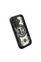 Samsung Galaxy A17/A26 Compatible Black Silicone Case Shockproof with Camera Protection Cartoon Pattern - 3