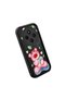 Redmi A4 Compatible Black Silicone Case Shockproof with Camera Protection Stylish Print - 3