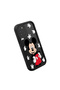 Samsung Galaxy A31 Compatible Black Silicone Case Shockproof with Camera Protection Cartoon Patterned - 3