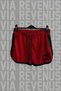 Lift Printed Women's Sports Running and Fitness Shorts with Stripes on the Sides Piped Detail