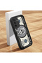 Samsung Galaxy A17/A26 Compatible Black Silicone Case Shockproof with Camera Protection Cartoon Pattern - 2