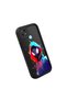 حافظة سيليكون سوداء متوافقة مع هاتف Realme C21 مقاومة للصدمات مع حماية للكاميرا على شكل سبايدر مان - 3