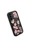 Samsung Galaxy A36 Compatible Black Silicone Case Shockproof Camera Protected Stylish Print - 3
