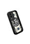 Oppo A5 4G/5G Compatible Black Silicone Case Shockproof with Camera Protection Cartoon Pattern - 3