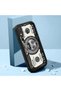 Samsung Galaxy A20/A30 Compatible Black Silicone Case Shockproof with Camera Protection Cartoon Pattern - 2