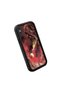 حافظة سيليكون سوداء متوافقة مع هاتف iPhone X/XS، مقاومة للصدمات، نمط التنين مع حماية للكاميرا - 3