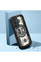 Samsung Galaxy S25 Plus Compatible Black Silicone Case Shockproof with Camera Protection Cartoon - 2