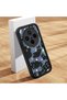 Vivo X300 Compatible Black Silicone Case Stylish Print with Camera Protection Shockproof - 2