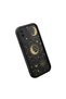 Oppo A55 4g Compatible Black Silicone Case with Shockproof Camera Protection Stylish Print - 3