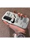 Samsung Galaxy S23 Compatible Silicone Edge Hard Back Anti-Fall Phone Case Air Patterned - 2