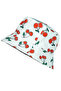 Women Cherries Printed Bucket Hat - 2