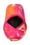 Women Distressed Orange Tie Die Baseball Cap - 3