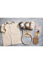 FABRICWORKS Punch Needle DIY Kit – Tote Bag & Coaster Embroidery Set with Yarn, Hoop & Tools