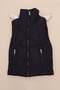 Zippered Stand Collar Girl's Puffer Vest