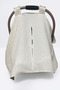 Muslin 100% Cotton Reversible Newborn Baby Stroller Cover and Min Leather , Bead Silicone Filled - 7