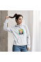 Andy Warhol / Marilyn Monroe Blue Hoodie - White - 2