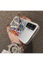 Samsung Galaxy A05S Compatible Hard Acrylic Back Silicone Edge Lens Protection Mechanical Robot Pattern Case - 4