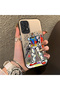 Samsung Galaxy A72 Compatible Hard Acrylic Back Silicone Edge Lens Protection Mechanical Robot Pattern Case - 2