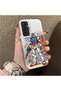 Samsung Galaxy S23 Fe Compatible Hard Acrylic Back Silicone Edge Lens Protection Mechanical Robot Pattern Case - 2
