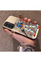 Samsung Galaxy A34 Compatible Hard Acrylic Back Silicone Edge Lens Protection Mechanical Robot Pattern Case - 3