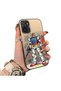 Xiaomi Redmi Note 10 4G/Note 10S Compatible Hard Acrylic Back Silicone Edge Lens Protection Mechanical Robot Pattern Case