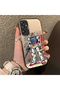 Samsung Galaxy A24 Compatible Hard Acrylic Back Silicone Edge Lens Protection Mechanical Robot Pattern Case - 2