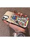 iPhone 12 Mini Compatible Hard Acrylic Back Silicone Edge Lens Protection Mechanical Robot Pattern Case - 3