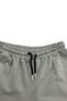 Cropped Printed T-Shirt with Side Stripes 100% Cotton Shorts Girls' Set - 6