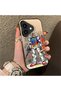 حافظة حماية من السيليكون الصلب الأكريليكي الخلفي لهاتف iPhone 16 Plus، متوافقة مع نمط الروبوت الميكانيكي - 2