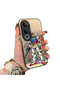 Vivo V50 Lite 4G/5G Compatible Hard Acrylic Back Silicone Edge Lens Protection Mechanical Robot Pattern Case