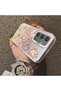 Samsung Galaxy S24 Compatible Hard Acrylic Back Silicone Edge Lens Protection Stylish Print Case - 4