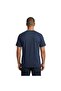 O Neck Basic Men's T-Shirt 100-03 Navy Blue - 4