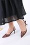 Juene Brown Women Heeled Shoes - 4