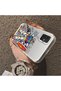 Samsung Galaxy A51 4g Compatible Hard Acrylic Back Silicone Edge Lens Protection Mechanical Robot Pattern Case - 4
