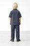 Boy's Parachute Fabric Shirt and Pants Set, Comfortable Fit, Summer Casual Children's Outfit - 2
