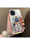 iPhone 12 Pro Max Compatible Hard Acrylic Back Silicone Edge Lens Protection Mechanical Robot Pattern Case - 2