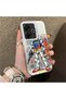 Xiaomi Poco M6 4g Compatible Hard Acrylic Back Silicone Edge Lens Protection Mechanical Robot Pattern Case - 2
