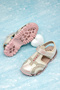 Girl's Kids' Glitter Detailed Velcro Comfortable Fit Sandals - 3