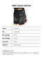Women's Dark Smoked T2-2S6-1 Straight Shiny Stone Special Design Denim Skirt - 4