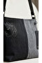 Women's Denim Shoulder Bag Denim Fabric Strap Bag - 7