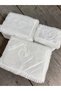 Bridal Model Bohça Heart Embroidered Promise Engagement Purse Dowry Box Set of 3 - 4