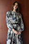 Patterned Belt Piece Dress 32-2725 - 5
