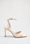 Cross-Strapped Satin Single-Strapped Women's Top Sandals - 2