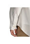 Men's White Regular Fit Button Collar Shirt - 6