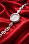 Vienna Silver Minimal Women's Wristwatch – Elegant Slim Band Luxury Steel Bracelet Watch - 2