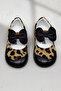 Girl's Leopard First Step Bowknot Ballerina Flats - 2