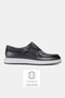 Men's Black Genuine Natural Leather Size 39-45 Eva Sole Loafer Shoes